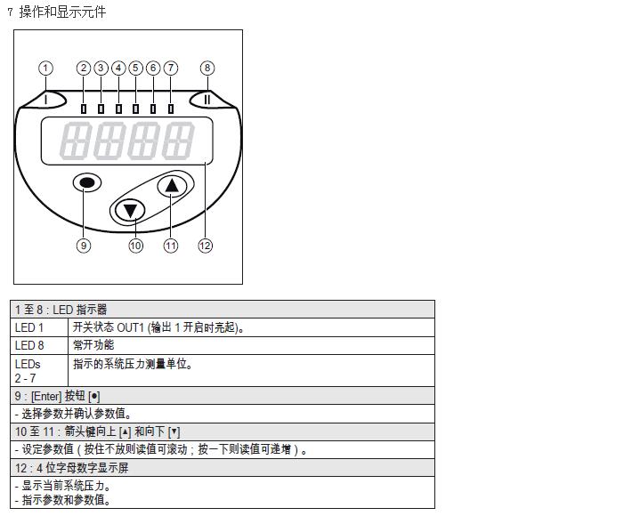 油壓傳感器使用說(shuō)明8